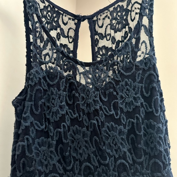 Rue21 Cocktail Dress with Lace Top, Deep Blue color - Picture 4 of 4